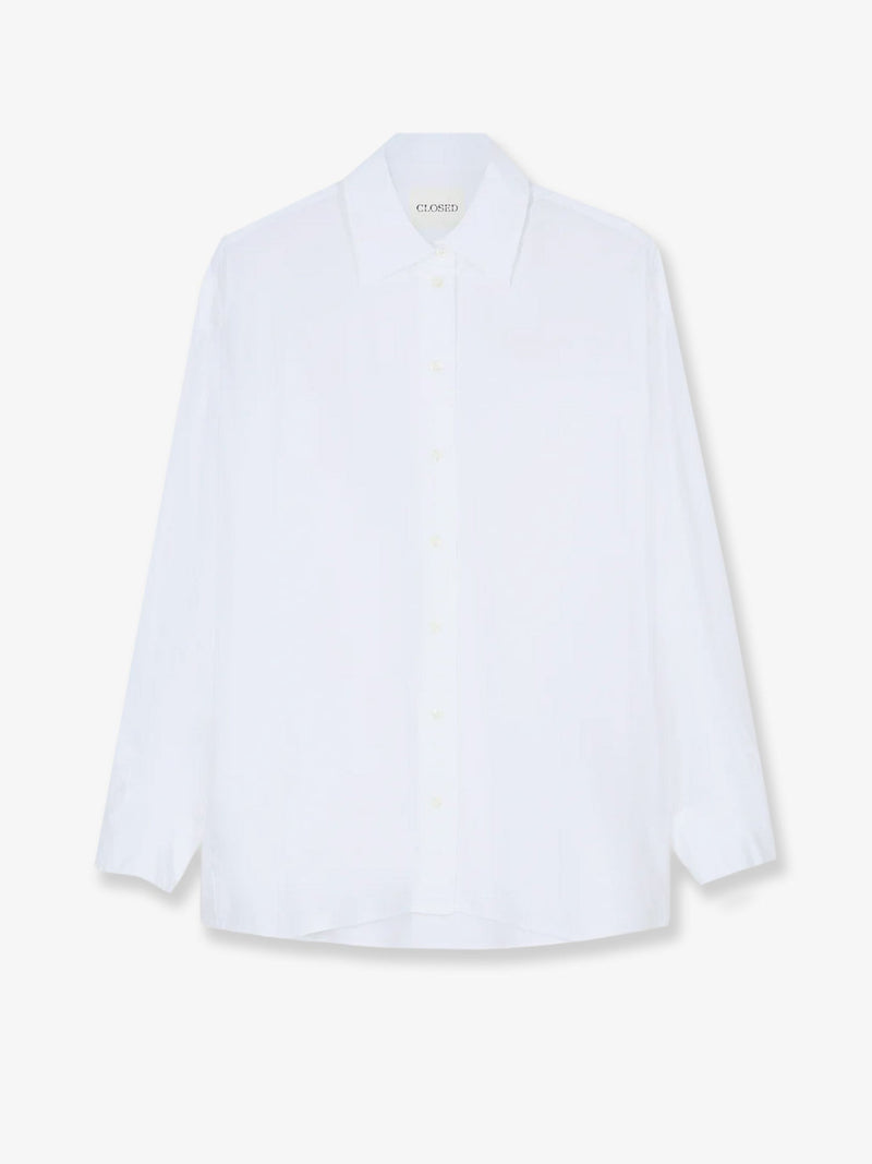 Closed Closed Cotton Shirt White Women - World Class Fashion