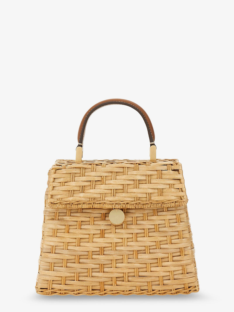 Cult Gaia Cult Gaia Sybil Wicker Handbag Light Toasted Natural - World Class Fashion