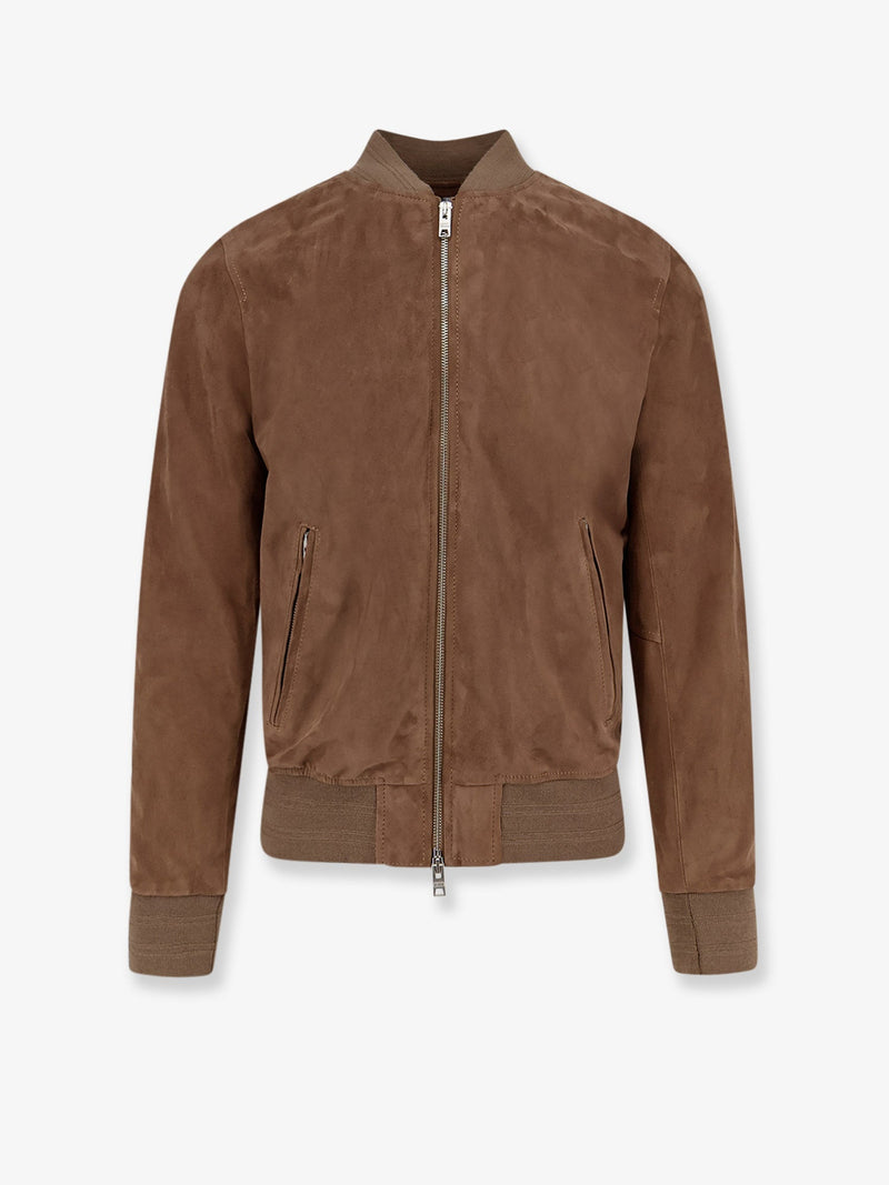 Dfour Dfour Suede Jacket Beige Men - World Class Fashion