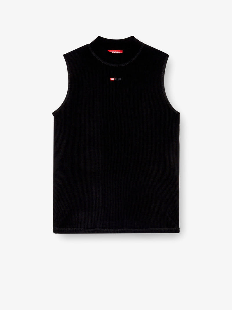 Diesel Diesel T-Mokky-Sl-Microdiv Tank Top Black - World Class Fashion