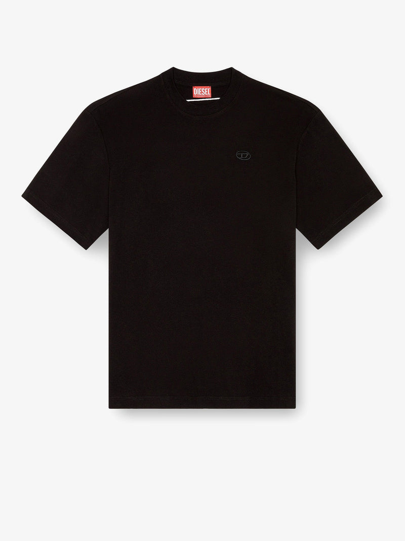 Diesel Diesel T-Boggy Cotton T-Shirt Black - World Class Fashion