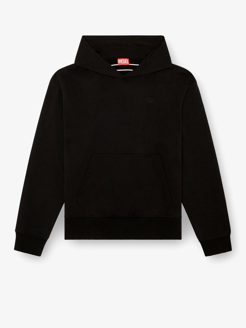 Diesel Sudadera de algodón Diesel S-Macs negra - World Class Fashion