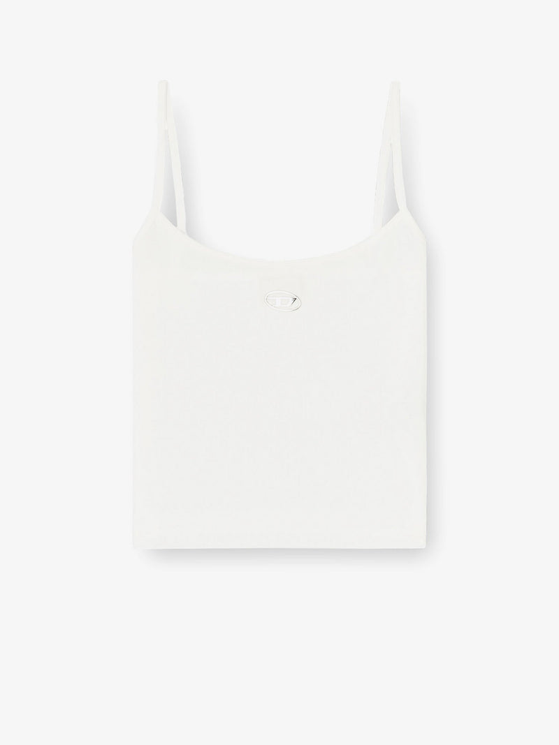 Diesel Diesel Cotton Tank Top White Women - World Class Fashion