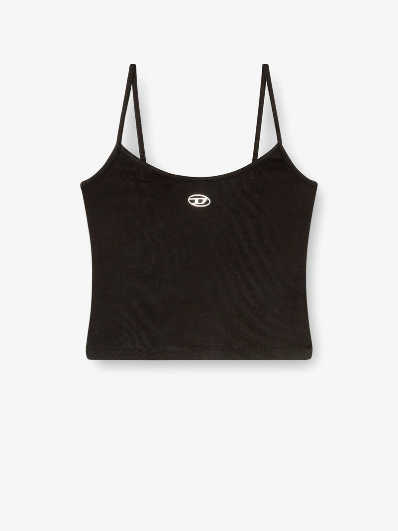 Diesel Diesel Cotton Tank Top Black Women - World Class Fashion