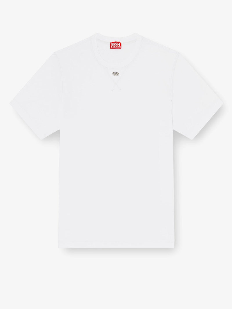 Diesel Diesel T-Madjust-Tr Cotton T-Shirt White - World Class Fashion