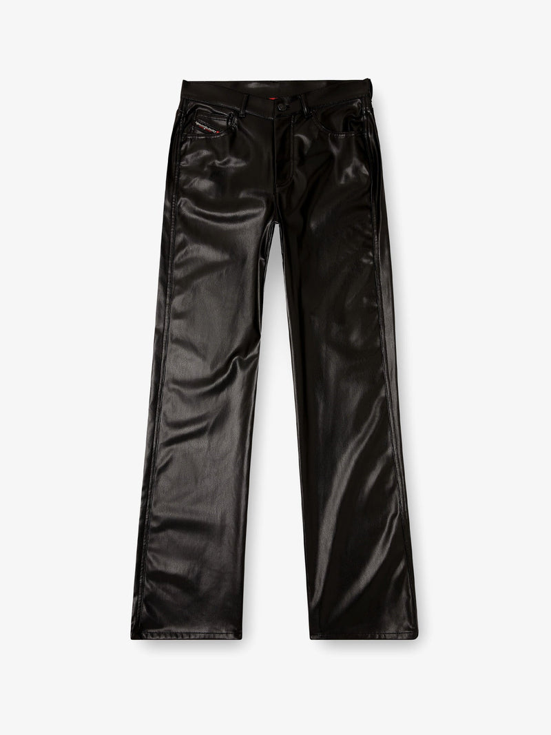 Diesel Diesel P-Lain Pantalones de Piel Sintética Nero - World Class Fashion