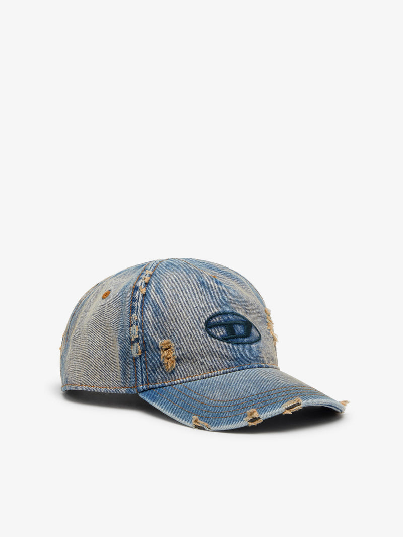 Diesel Diesel C-Enic Denim Hat Blue Men - World Class Fashion