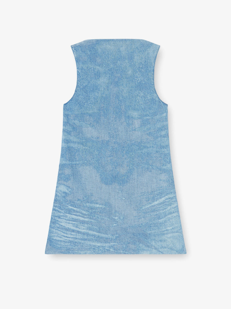 Diesel Vestido Vaquero Diesel De-Selune-Fsi Azul - World Class Fashion