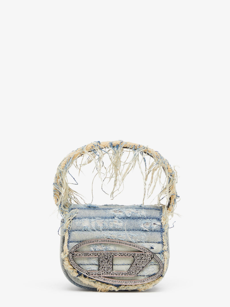 Diesel Bolso cruzado de mezclilla azul Diesel 1Dr Xs - World Class Fashion