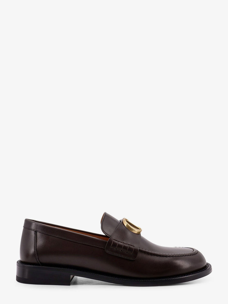 Dior Mocasines Dior Archie de cuero marrón - World Class Fashion