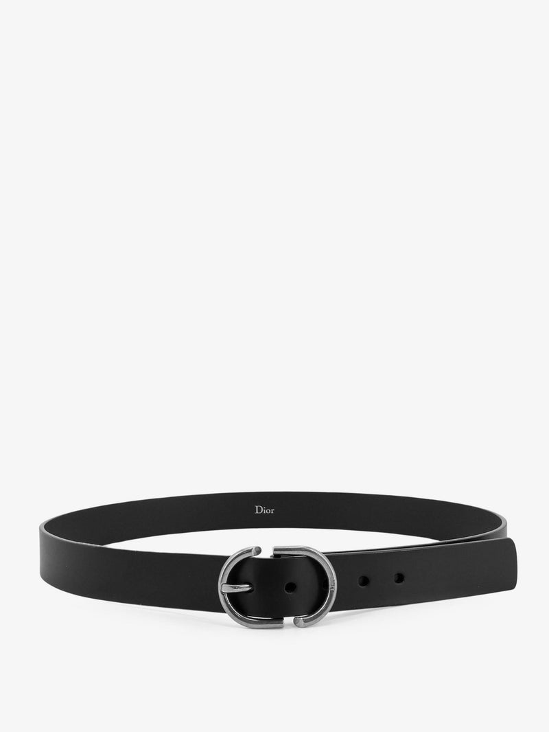 Dior Dior Leather Belt Black Men - World Class Fashion