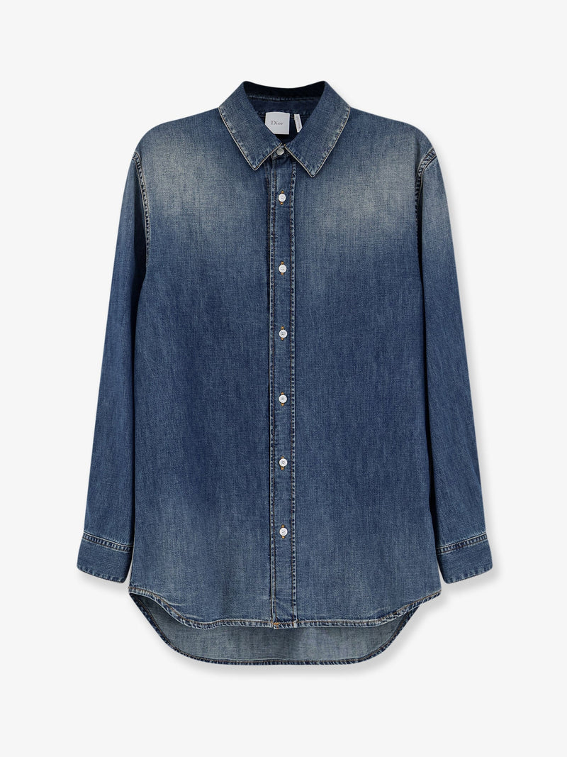 Dior Dior Vintage Denim Shirt Blue Women - World Class Fashion