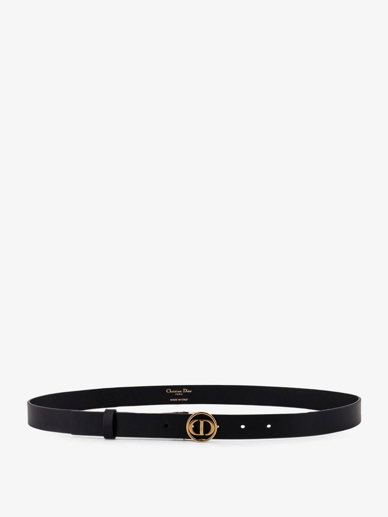 Dior Dior Leather Belt Black Women - World Class Fashion