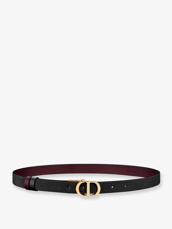 Dior Cd 30 Montaigne Leather Belt