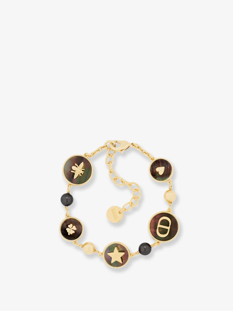 Dior Dior D-Luck Metal Bracelet Gold Finishes - World Class Fashion