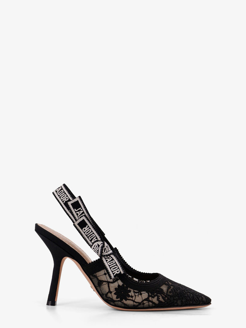 Dior Zapatos de Tacón J'Adior de Encaje Negros para Mujer Dior - World Class Fashion