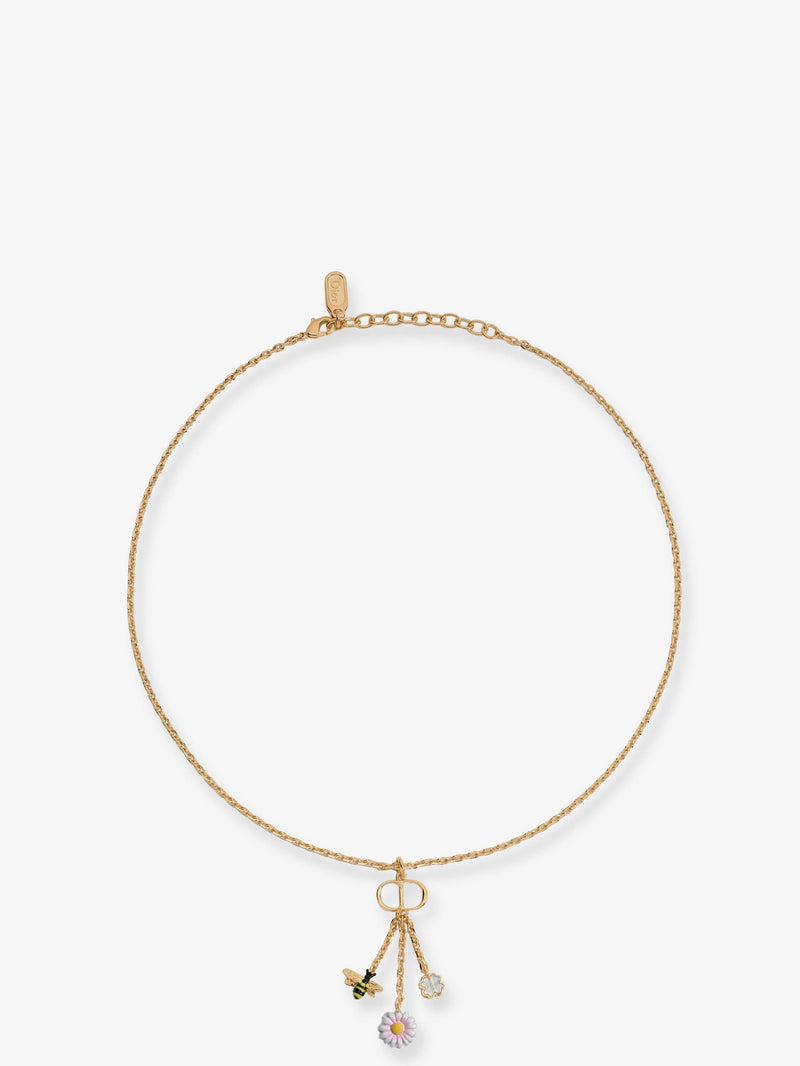Dior Dior CD Garden Necklace Gold Women - World Class Fashion