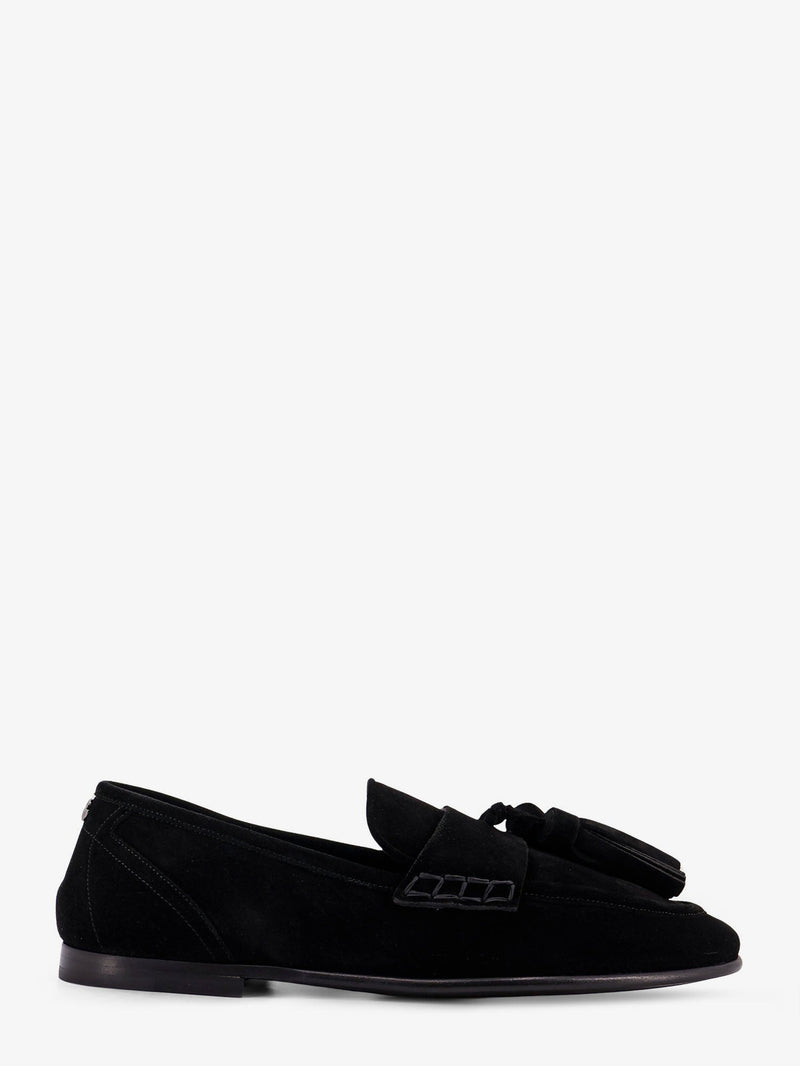 Dolce & Gabbana Mocasines Ariosto de ante negros de Dolce & Gabbana - World Class Fashion