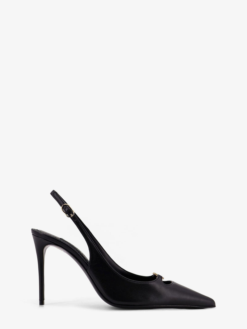 Dolce & Gabbana Zapatos de tacón de cuero negros para mujer Dolce & Gabbana - World Class Fashion