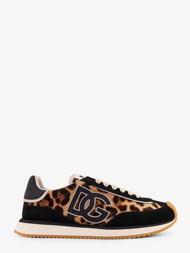 Dolce & Gabbana Dolce & Gabbana Suede Sneakers Animal Print Women - World Class Fashion