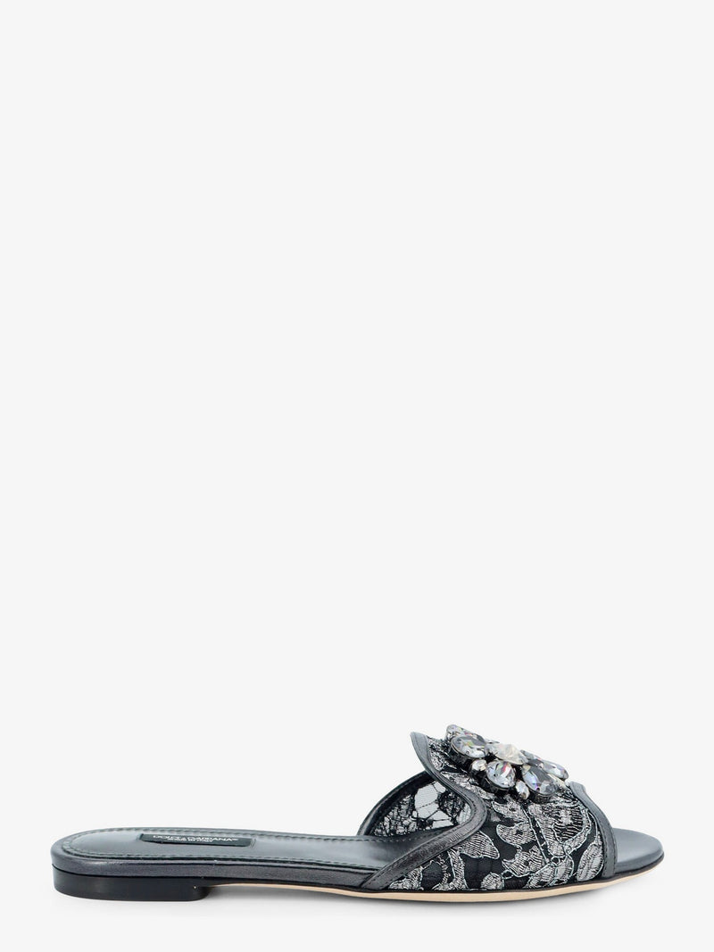 Dolce & Gabbana Dolce & Gabbana Rainbow Lace Sandals Blue Women - World Class Fashion