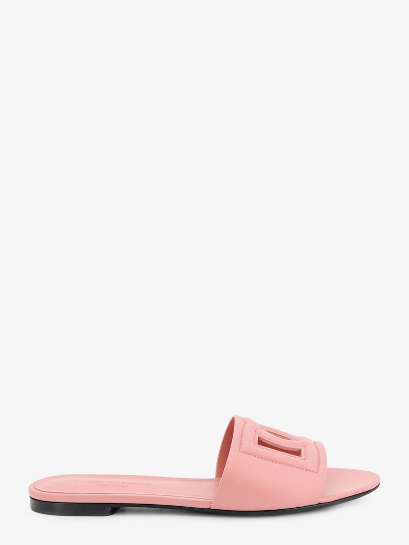 Dolce & Gabbana Dolce & Gabbana Leather Sandals Pink Women - World Class Fashion