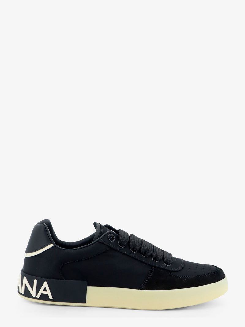 Dolce & Gabbana Dolce & Gabbana Nylon and Suede Sneakers Black Men - World Class Fashion