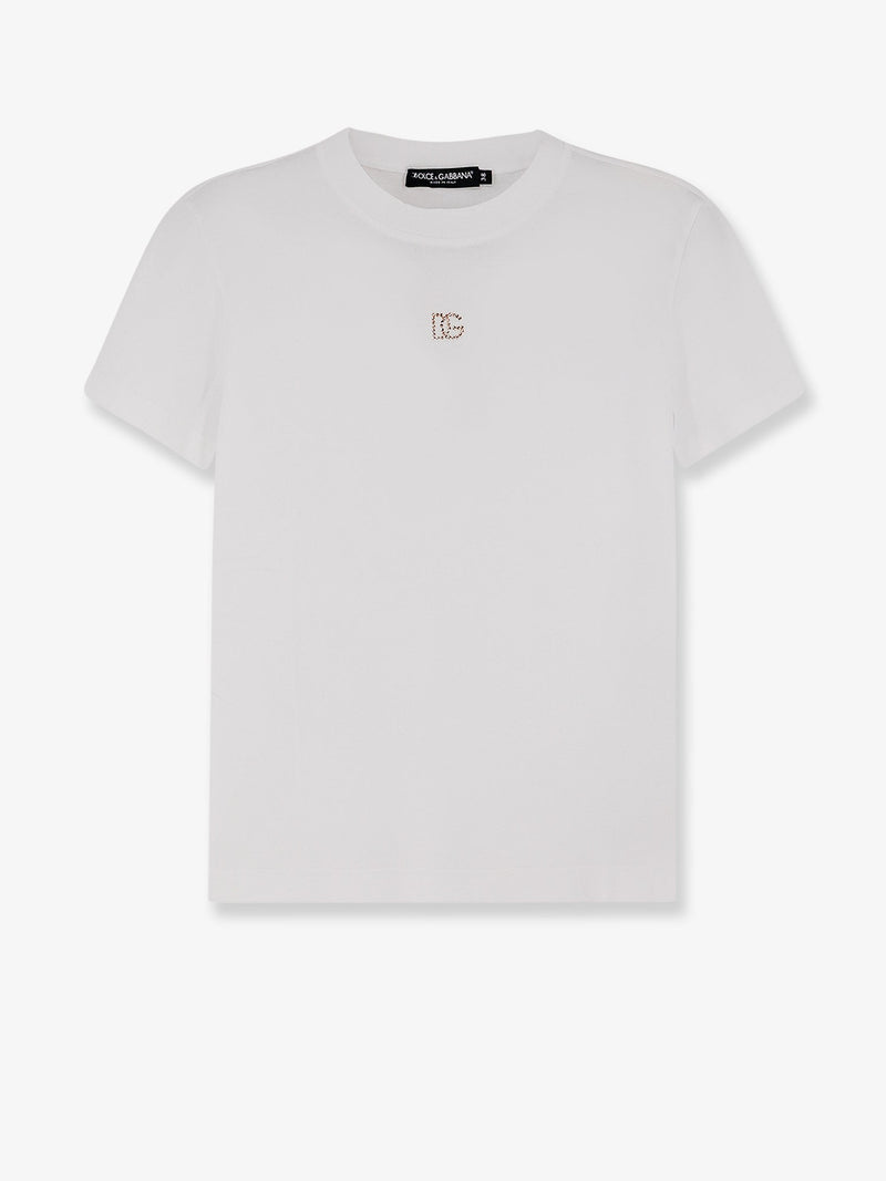 Dolce & Gabbana Dolce & Gabbana Cotton T-Shirt White Women - World Class Fashion