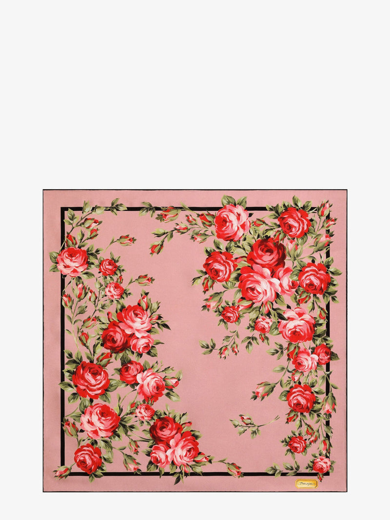 Dolce & Gabbana Dolce & Gabbana Silk Foulard Pink - World Class Fashion