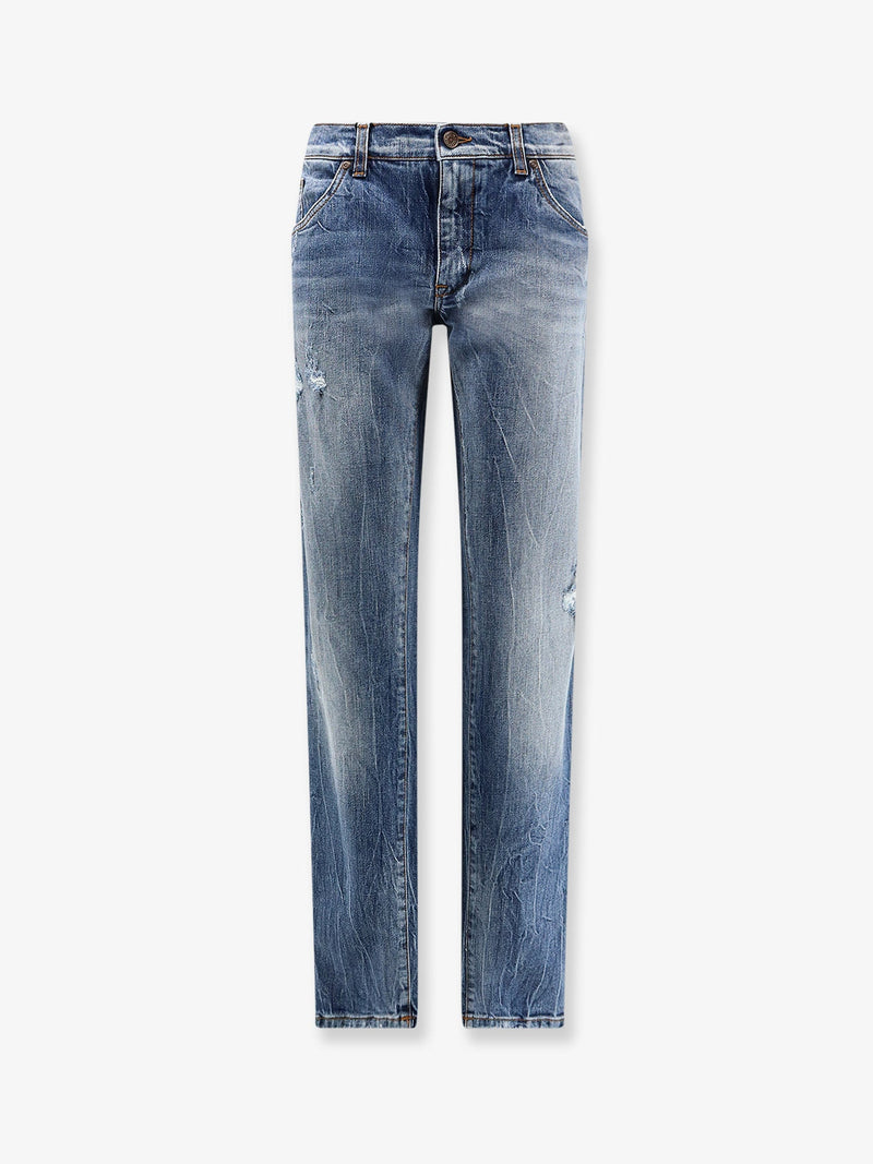 Dolce & Gabbana Dolce & Gabbana Cotton Jeans Blue Men - World Class Fashion