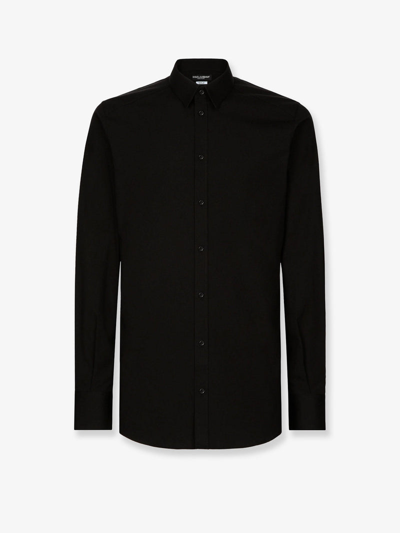 Dolce & Gabbana Dolce & Gabbana Cotton Shirt Black Men - World Class Fashion