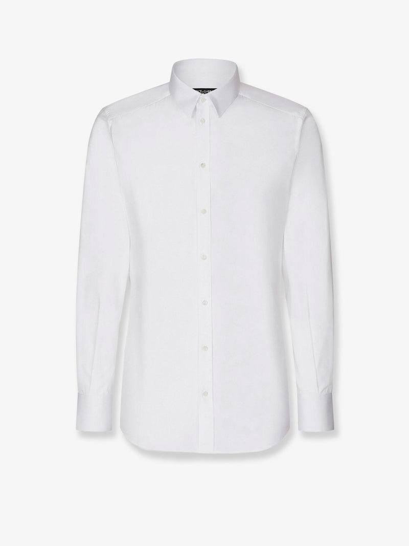 Dolce & Gabbana Dolce & Gabbana Martini Cotton Shirt White - World Class Fashion