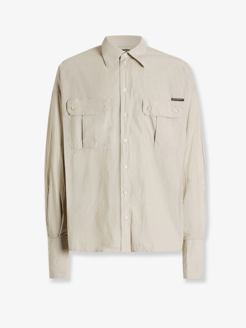 Dolce & Gabbana Dolce & Gabbana Cotton Shirt Beige Men - World Class Fashion