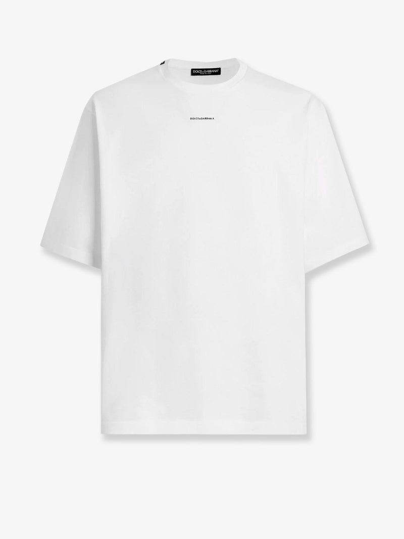 Dolce & Gabbana Dolce & Gabbana Oversized Cotton T-Shirt White - World Class Fashion