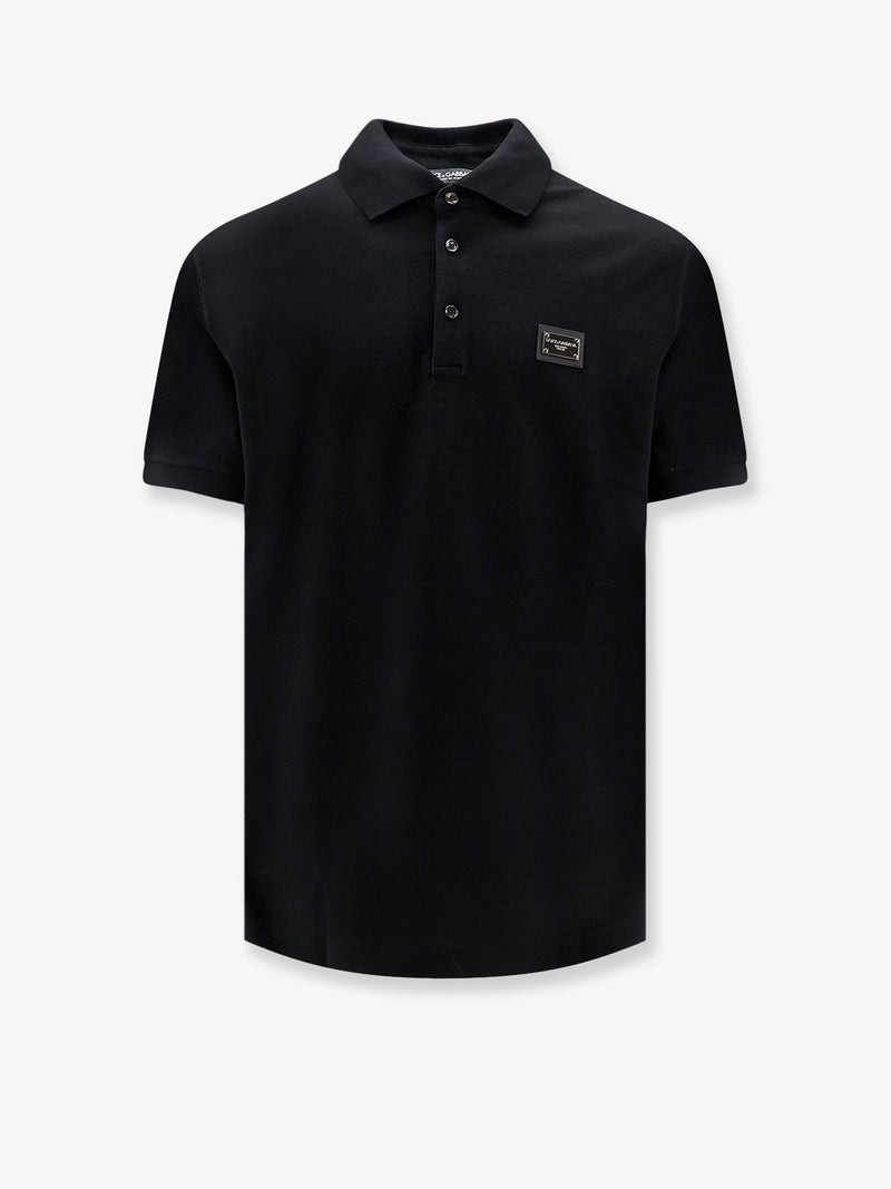 Dolce & Gabbana Dolce & Gabbana Cotton Polo Shirt Black Men - World Class Fashion
