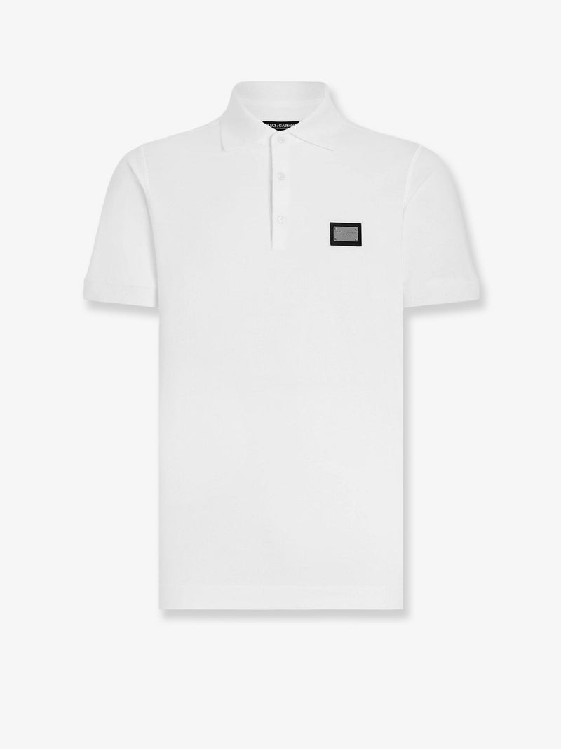 Dolce & Gabbana Dolce & Gabbana Cotton Polo Shirt White Men - World Class Fashion