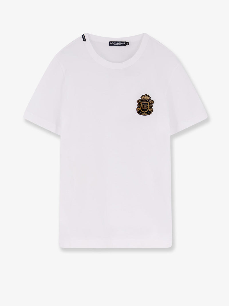 Dolce & Gabbana Dolce & Gabbana Cotton T-Shirt White Men - World Class Fashion