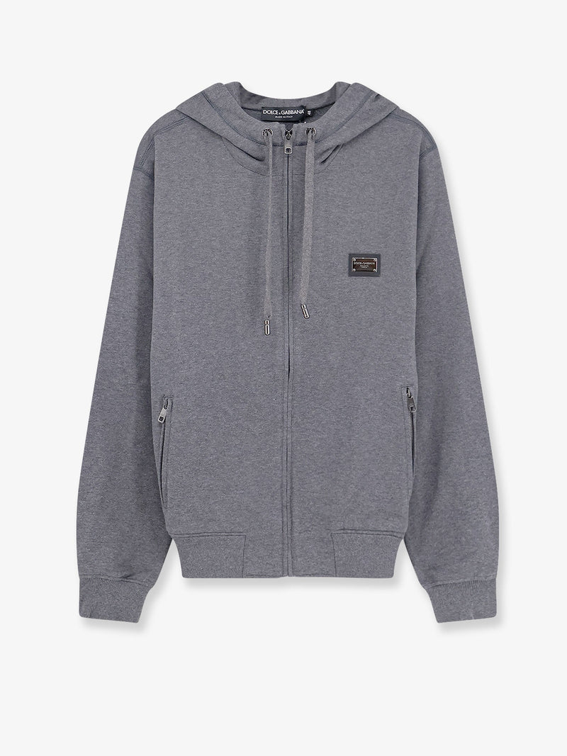 Dolce & Gabbana Dolce & Gabbana Cotton Sweatshirt Grey Men - World Class Fashion
