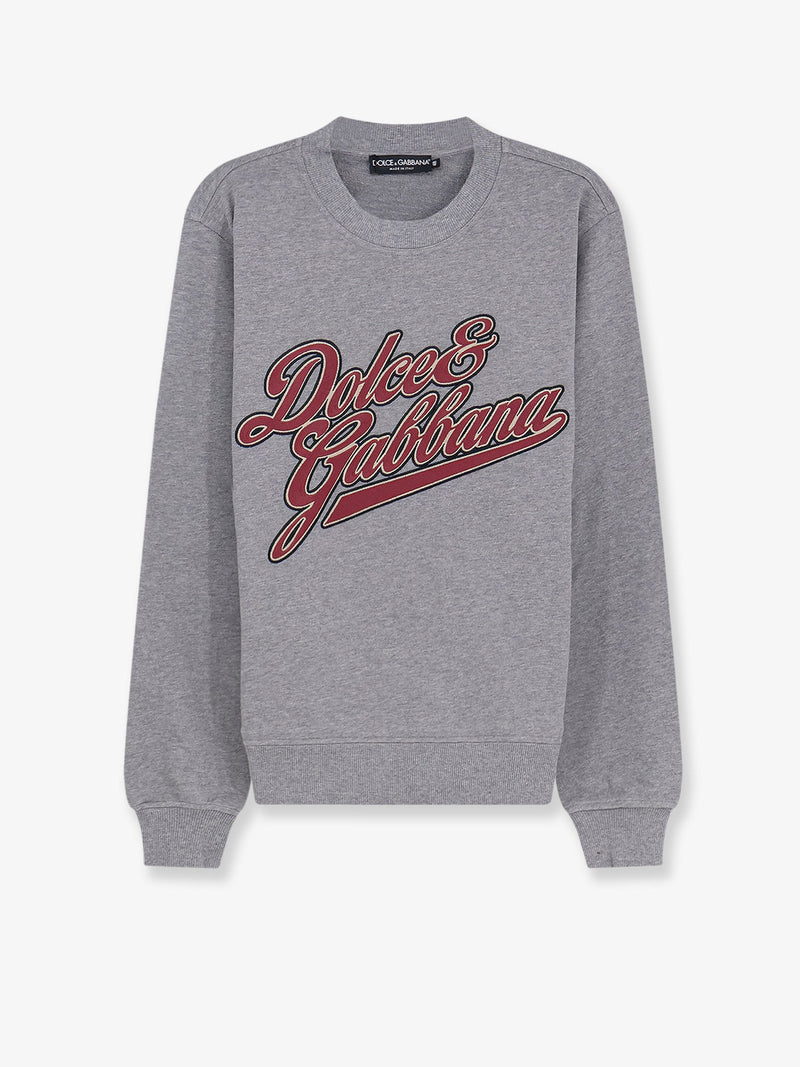 Dolce & Gabbana Dolce & Gabbana Cotton Sweatshirt Grey Men - World Class Fashion