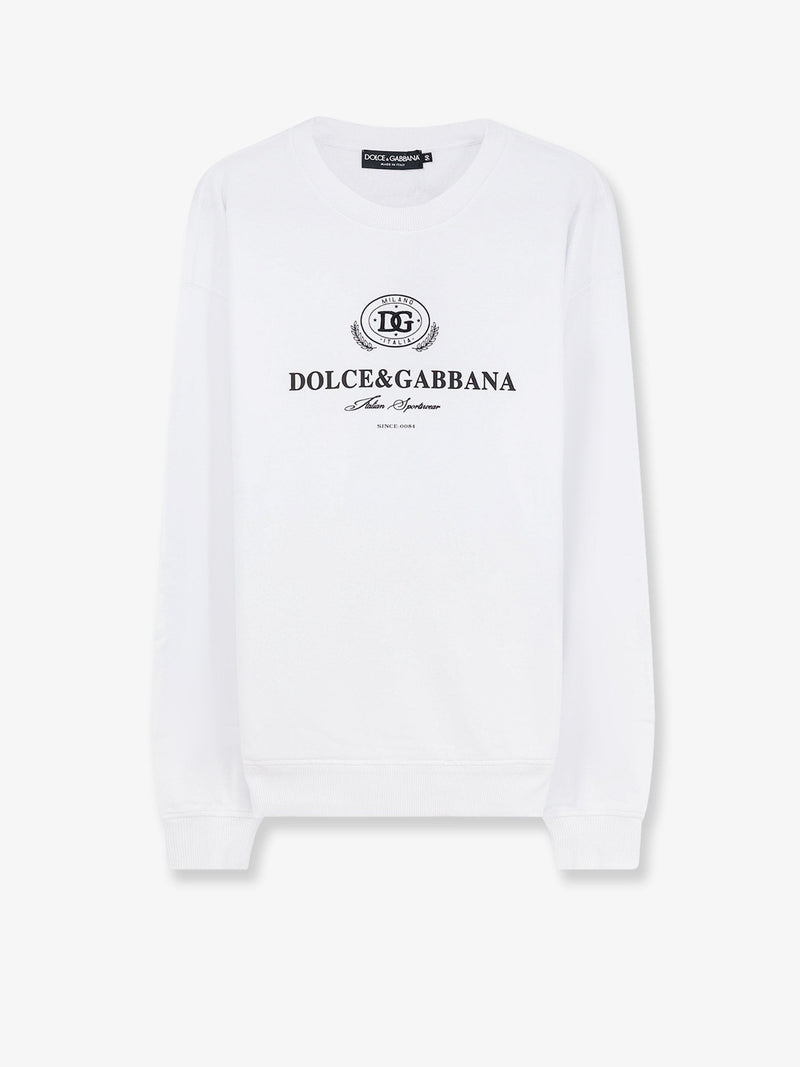 Dolce & Gabbana Dolce & Gabbana Cotton Sweatshirt White Men - World Class Fashion