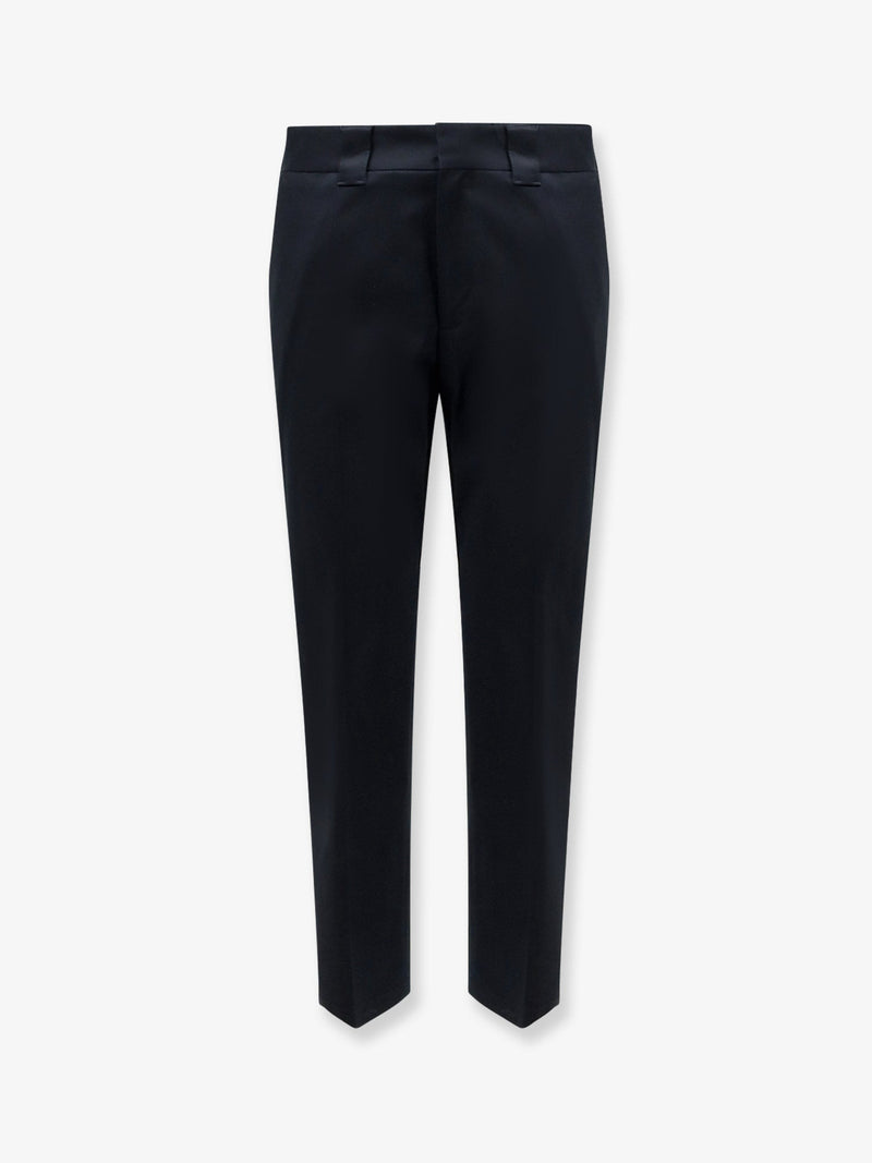 Dolce & Gabbana Dolce & Gabbana Sartorial Stretch Cotton Trousers Black - World Class Fashion