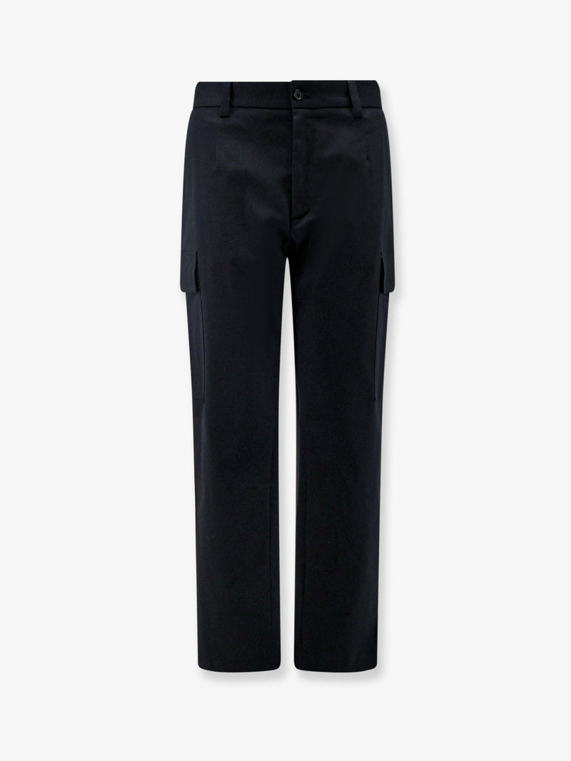 Dolce & Gabbana Dolce & Gabbana Cotton Cargo Trousers Black Men - World Class Fashion