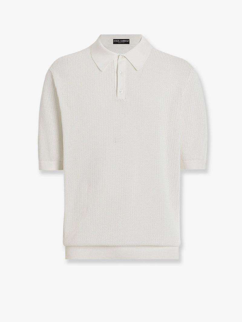 Dolce & Gabbana Dolce & Gabbana Cotton Sweater White Men - World Class Fashion