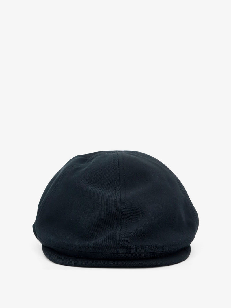 Dolce & Gabbana Dolce & Gabbana Linen and Cotton Flat Cap Black - World Class Fashion