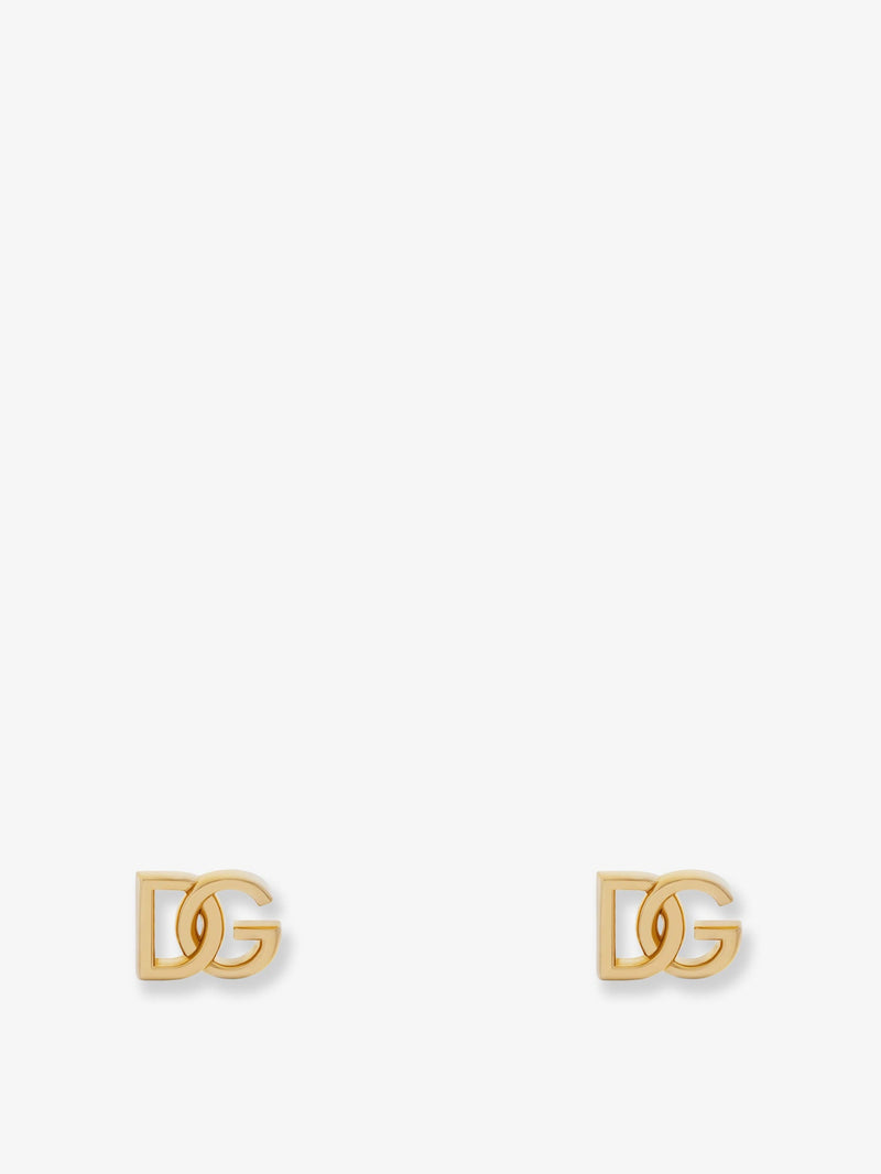 Dolce & Gabbana Dolce & Gabbana DG Brass Earrings Gold Women - World Class Fashion