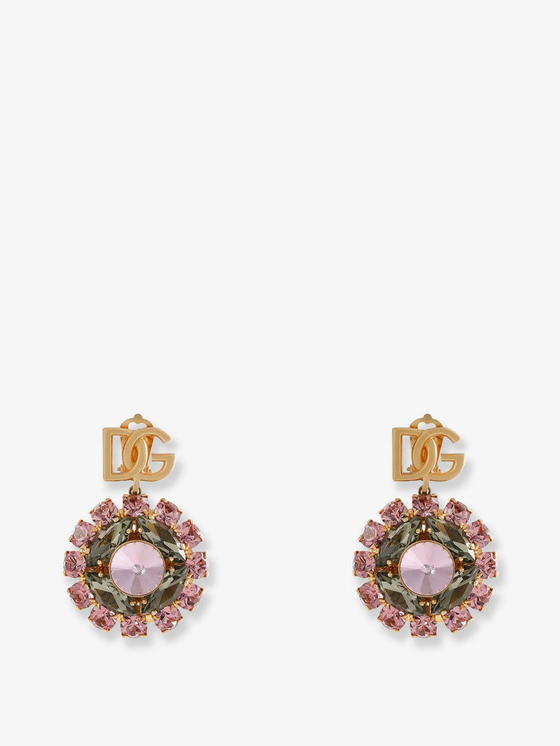 Dolce & Gabbana Dolce & Gabbana Multicolored Brass Earrings Women - World Class Fashion