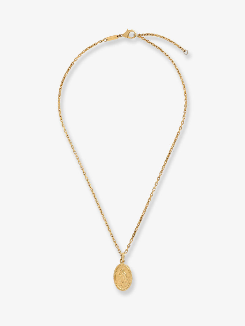 Dolce & Gabbana Dolce & Gabbana Brass Necklace Gold - World Class Fashion