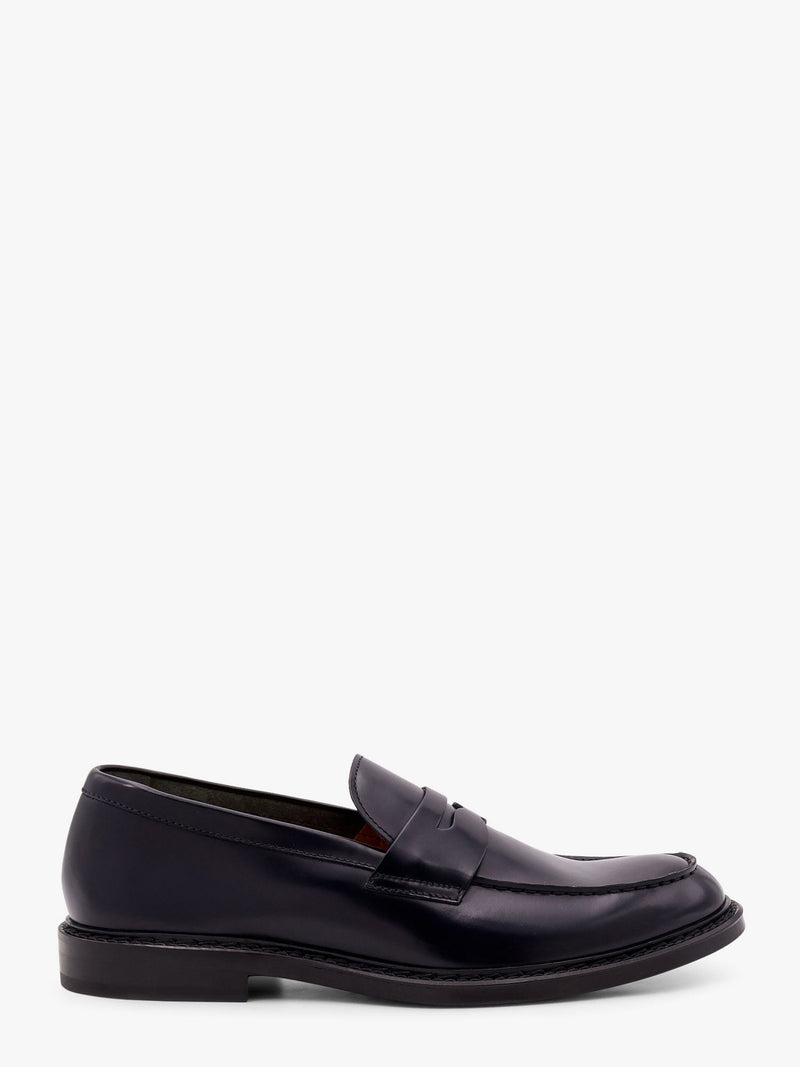 Doucal's Doucal's Penny Leather Loafers Black - World Class Fashion