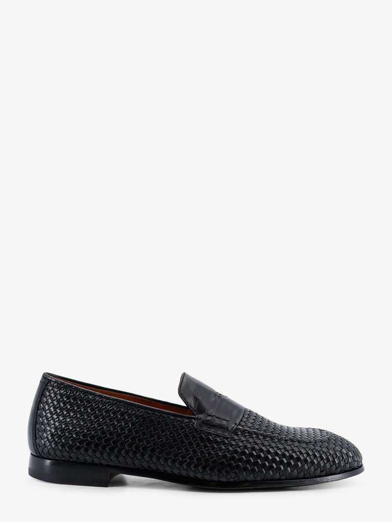 Doucal's Doucal's Braidy Leather Loafers Black Men - World Class Fashion