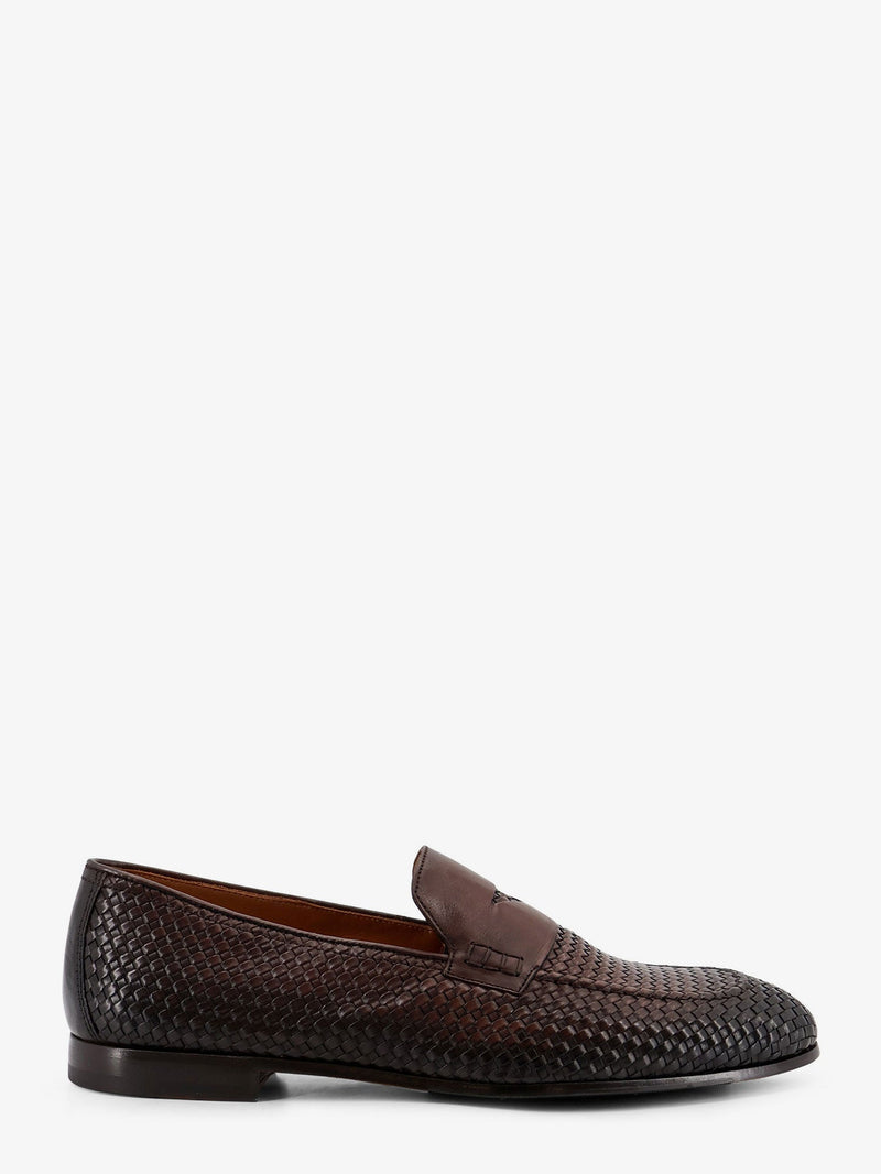 Doucal's Doucal's Braidy Leather Loafers Brown - World Class Fashion